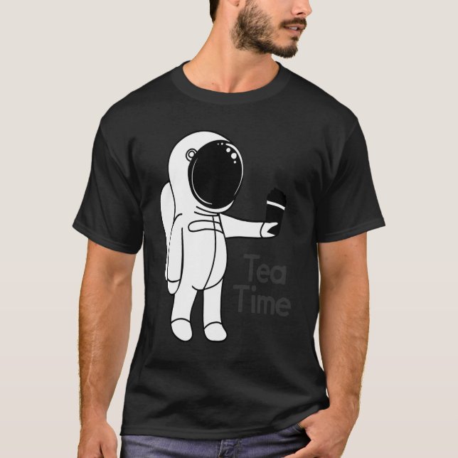 Work and life balance Love Tea time Fun T-Shirt (Vorderseite)