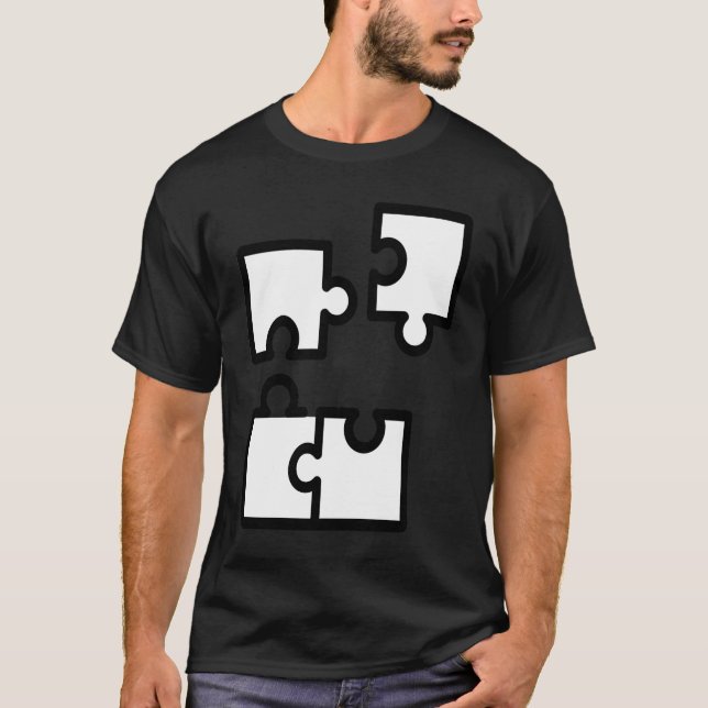 Work and life balance My Favourite hobby Puzzle T-Shirt (Vorderseite)