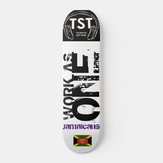 WORK AS ONE JMT USA Skateboard (Recto)