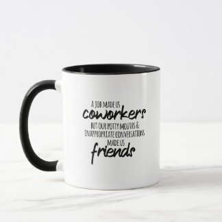 Work Best Friend Geschenk, Coworker Gift Exchange Tasse