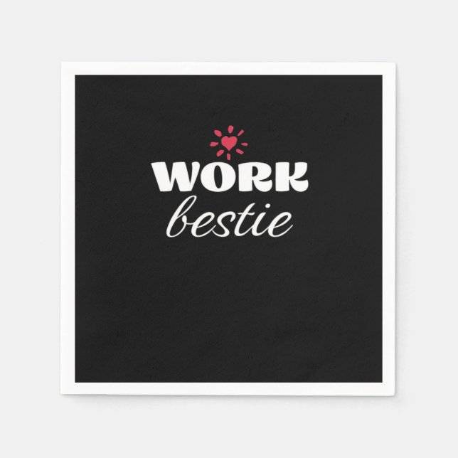 Work Bestie Classic Serviette (Vorderseite)