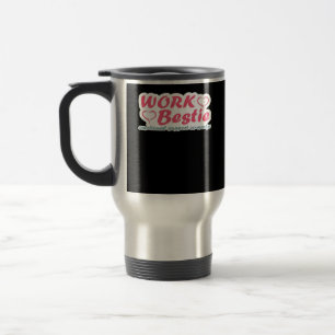 Work Bestie Geschenke Zitat Emotional Help Co-Work Reisebecher