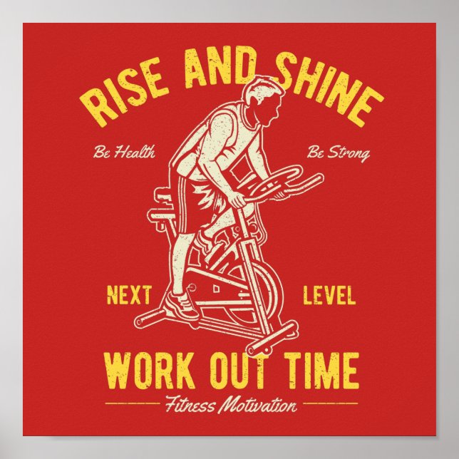 Work Out Time Poster (Vorne)