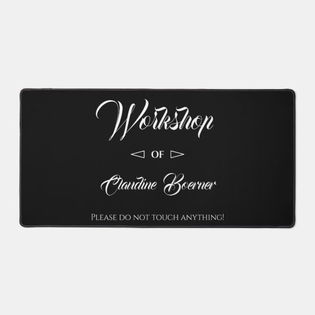 Workbench Pad for Artist, Garage, Studio Schreibtischunterlage (Vorderseite)