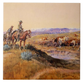 “Worked Over” Western Art by Charles M Russell Fliese