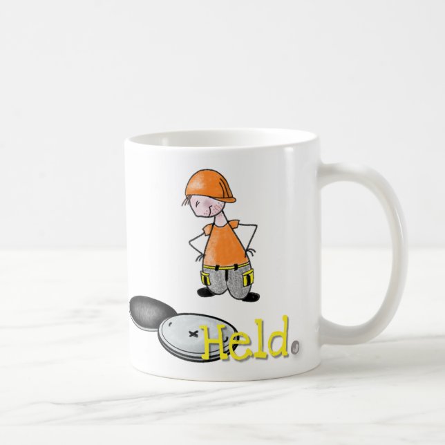 Worker Worker Mug Tasse Road Comic (Droite)