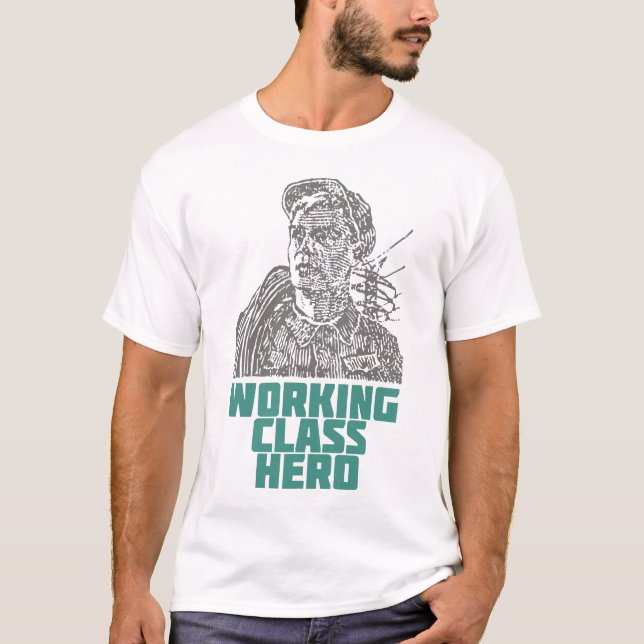workin Elektriker #1 T-Shirt (Vorderseite)