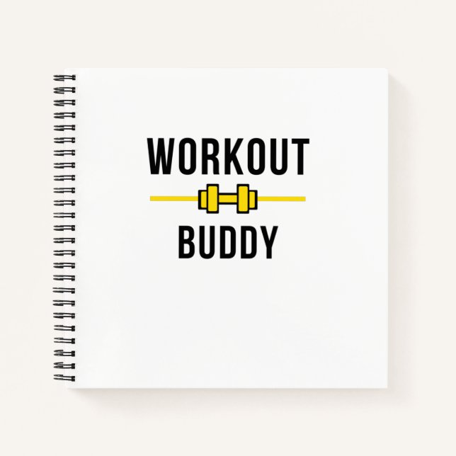 Workout Buddy Notizbuch (Vorderseite)