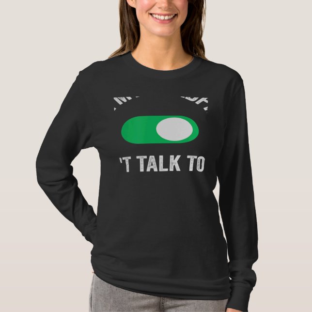 Workout don't talk to me T-Shirt (Vorderseite)