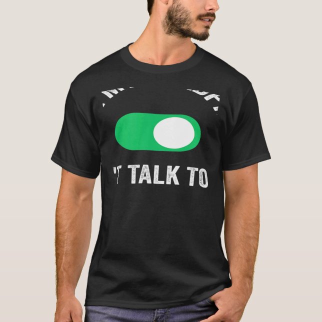 Workout don't talk to me T-Shirt (Vorderseite)