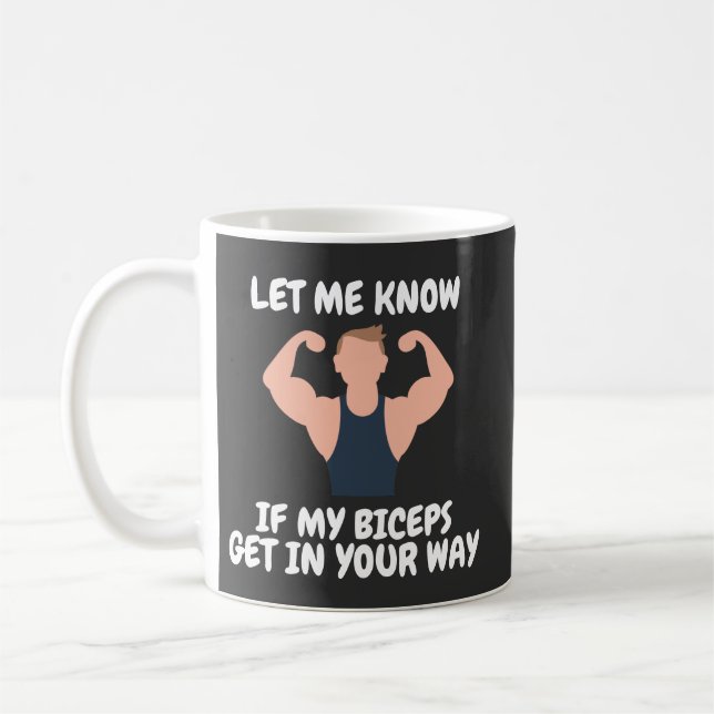 Workout fanatisch kaffeetasse (Links)