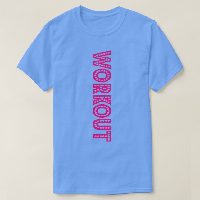 Workout Fitness Gym Leggings Sweat Pants T-Shirt (Design vorne)