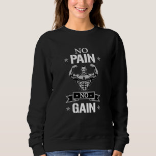 Workout Fitness Gym Übung Sport Funny Geschenk Ide Sweatshirt