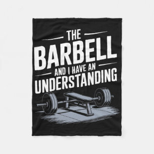 Workout für die Fitness der Bodybuilding von Bench Fleecedecke