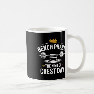 Workout für die Fitness der Bodybuilding von Bench Kaffeetasse