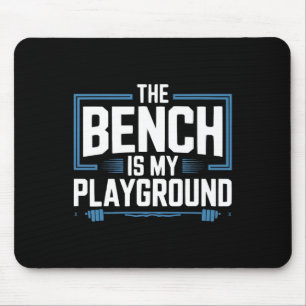 Workout für die Fitness der Bodybuilding von Bench Mousepad