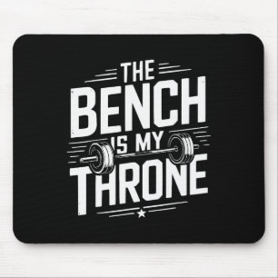 Workout für die Fitness der Bodybuilding von Bench Mousepad