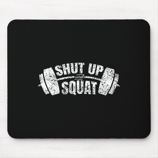 Workout für die Fitness-Trainingsgeräte für Comput Mousepad (Vorne)