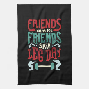 Workout-Gym-Geschenk Geschirrtuch