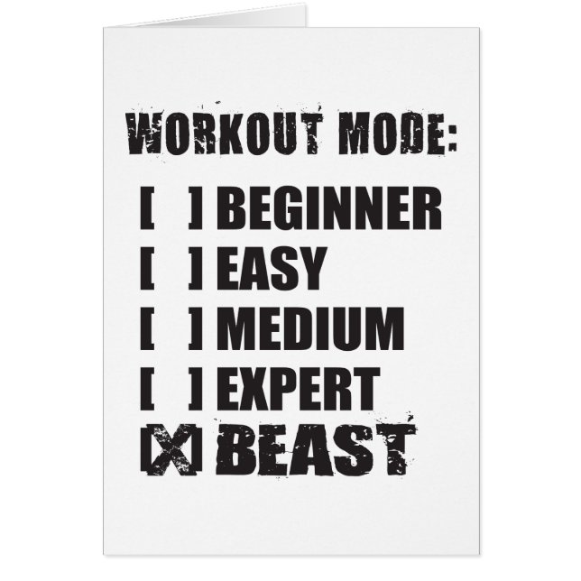 Workout-Modus - SCHLIESSEN (Vorne)