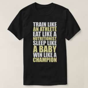 Workout Motivation - Gewinnen Sie wie ein Champion T-Shirt