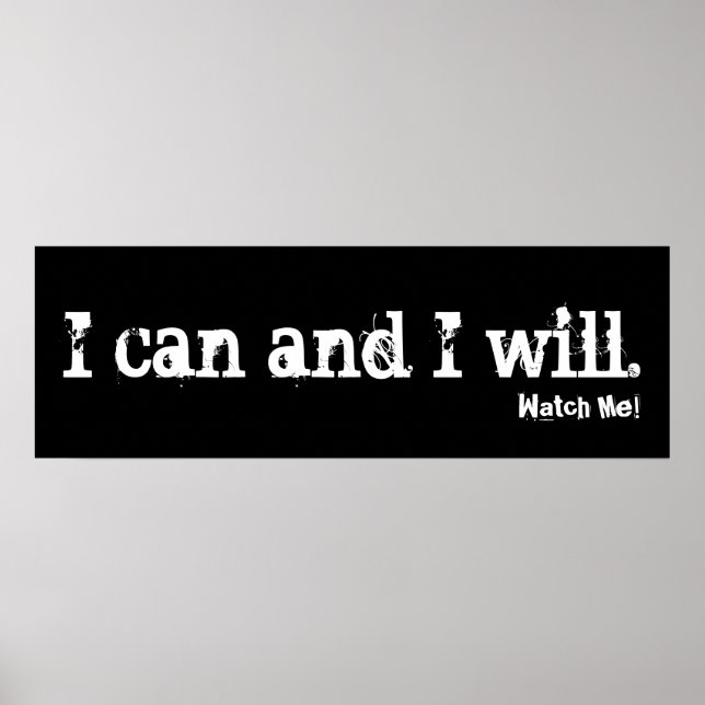 Workout Motivation Poster (Vorne)