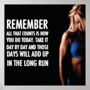 Workout Motivierend Poster