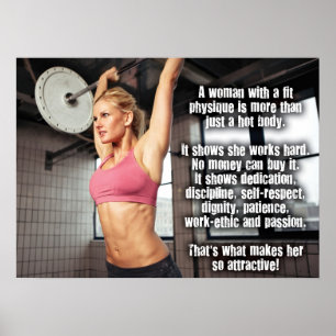 Workout Motivierend Poster