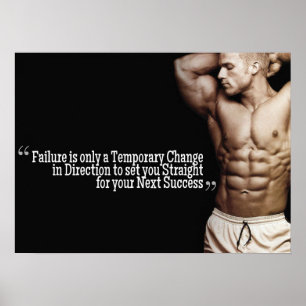 Workout Motivierend Poster