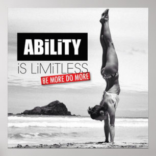 Workout Motivierend Poster