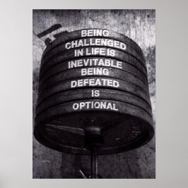 Workout Motivierend Poster