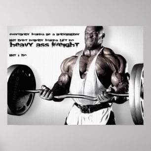 Workout Motivierend Poster