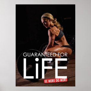 Workout motivierend poster