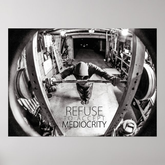 Workout Motivierend Poster (Vorne)