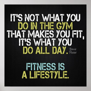 Workout Motivierend Poster