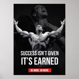 Workout Motivierend Poster