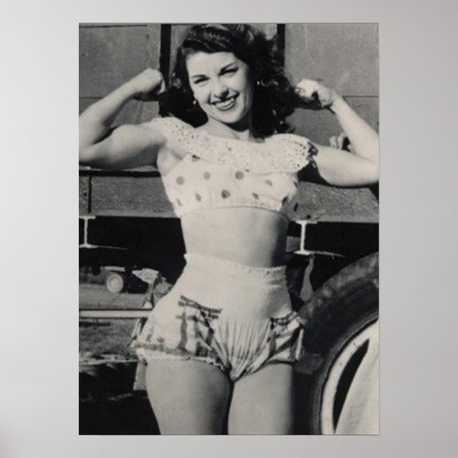 Workout Motivierend Poster (Vorne)