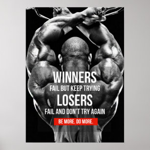 Workout Motivierend Poster