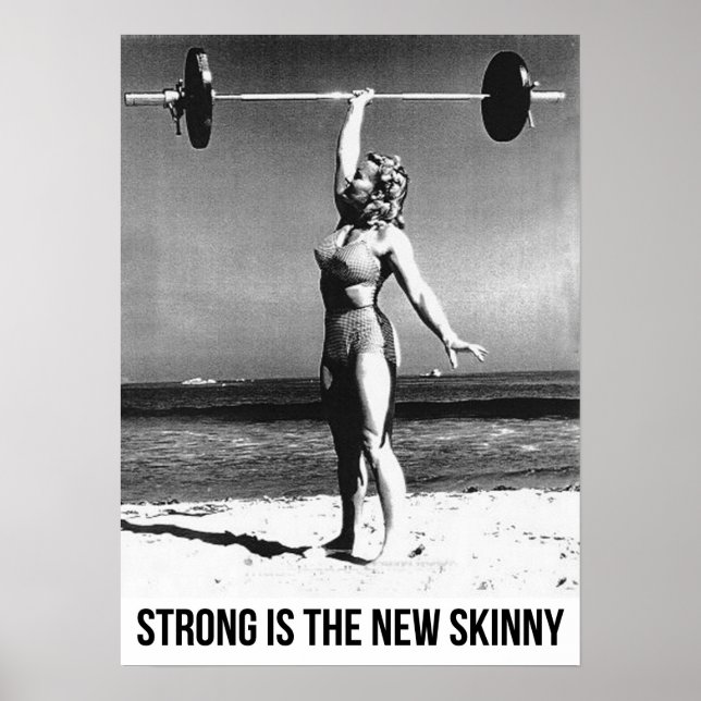 Workout Motivierend Poster (Vorne)
