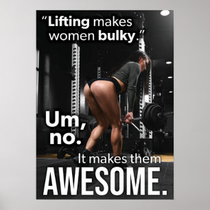 Workout Motivierend Poster