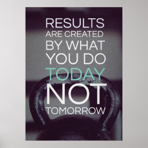 Workout Motivierend Poster