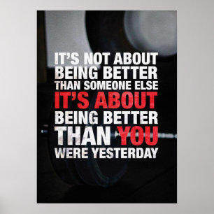 Workout Motivierend Poster
