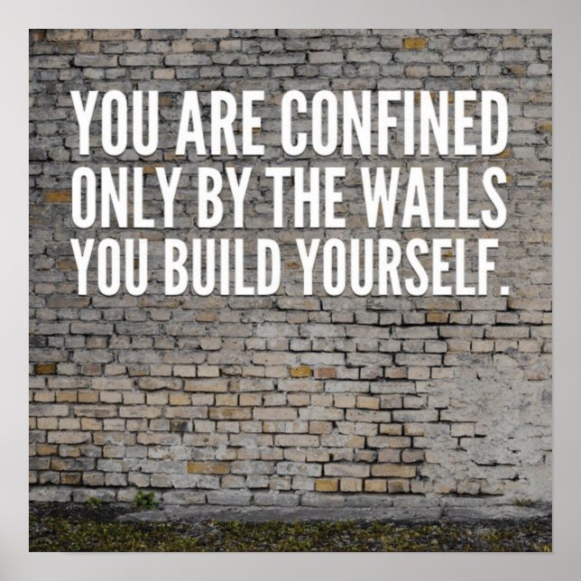 Workout Motivierend Poster (Vorne)