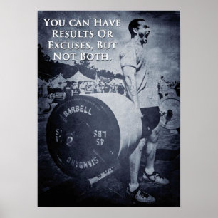 Workout Motivierend Poster