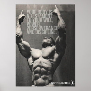 Workout Motivierend Poster
