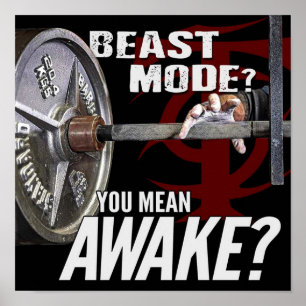 Workout Motivierend Poster