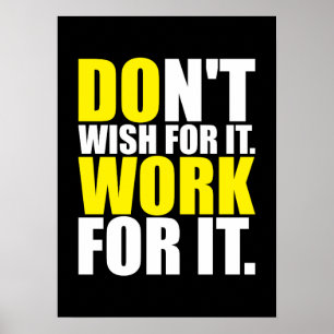 Workout Motivierend Poster