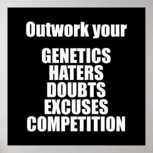 Workout Motivierend Poster