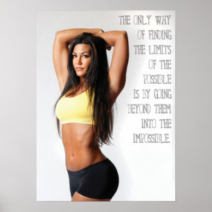 Workout Motivierend Poster