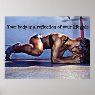 Workout Motivierend Poster